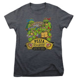 Pizza Party With My Bros Girly Tee