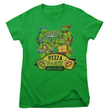 Pizza Party With My Bros Girly Tee
