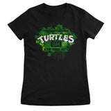 Turtles Graffiti Splash Girly Tee
