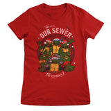 From Our Sewer To Yours! Girly Tee