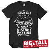 The Krusty Krab Serving Krabby Patties Big & Tall T-Shirt