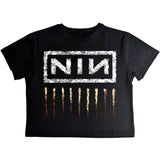 Nine Inch Nails: Downward Spiral Crop Top (Kvinder)