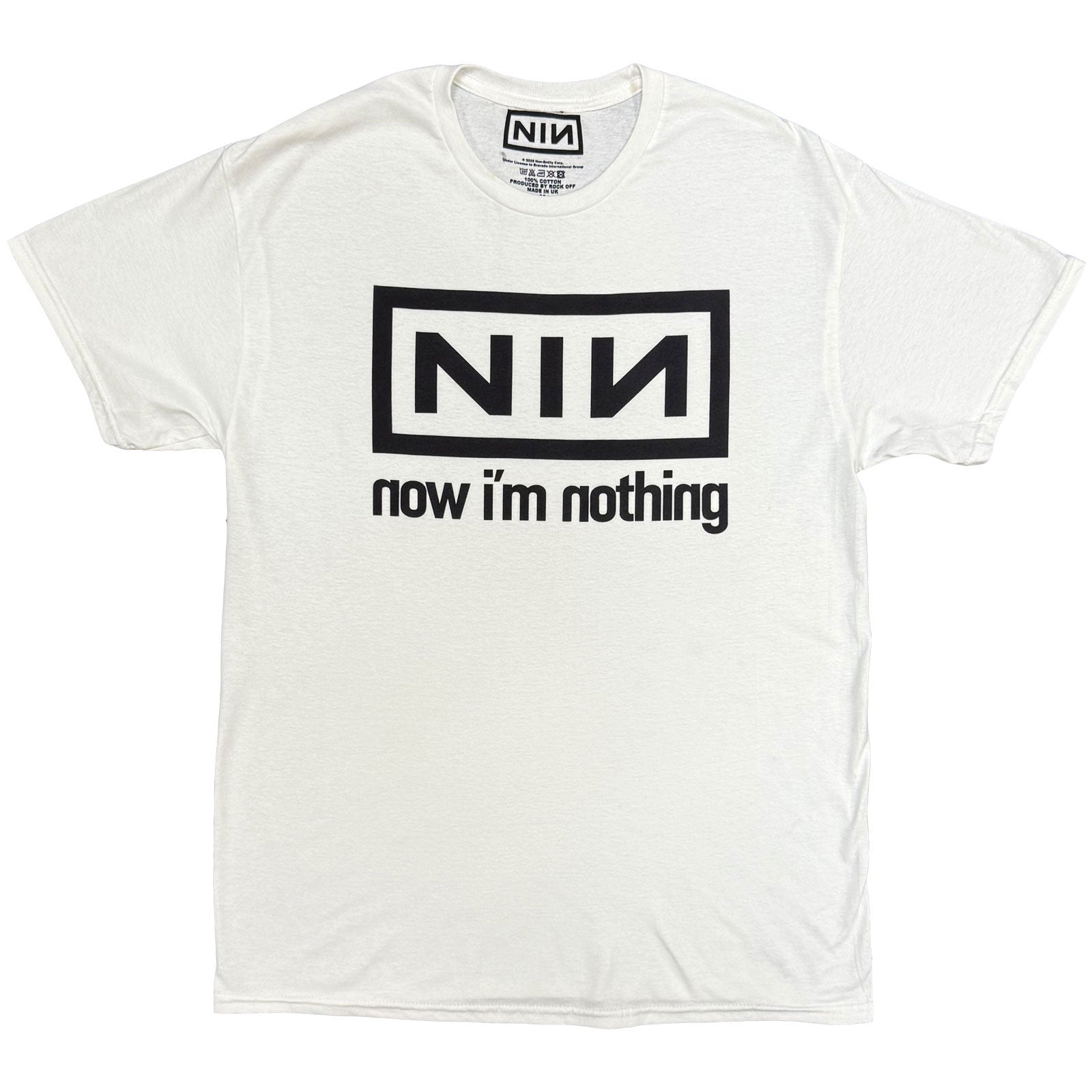 Nine Inch Nails: Now I'm Nothing T-shirt – officielt merchandise