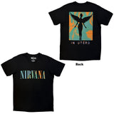 Nirvana: In Utero Angel Swirl T-shirt – officielt merchandise