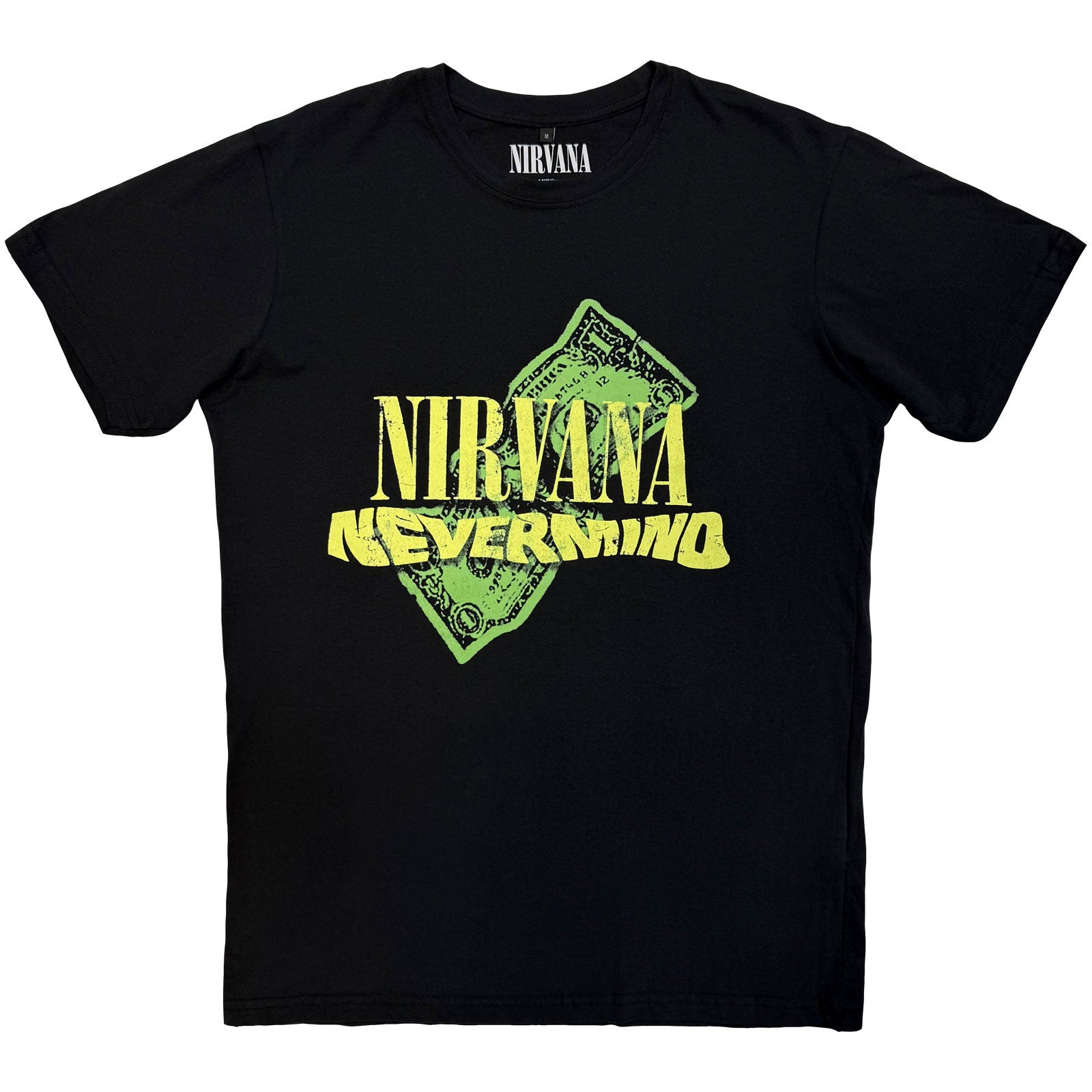 Nirvana: Nevermind Dollar T-shirt – officielt merchandise
