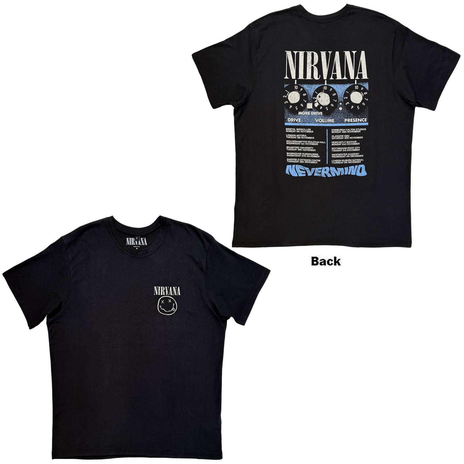 Nirvana: More Drive T-shirt – officielt merchandise