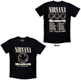 Nirvana: Tour '91 T-shirt – officielt merchandise