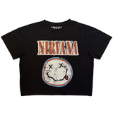 Nirvana: Distressed Logo T-shirt – officielt merchandise