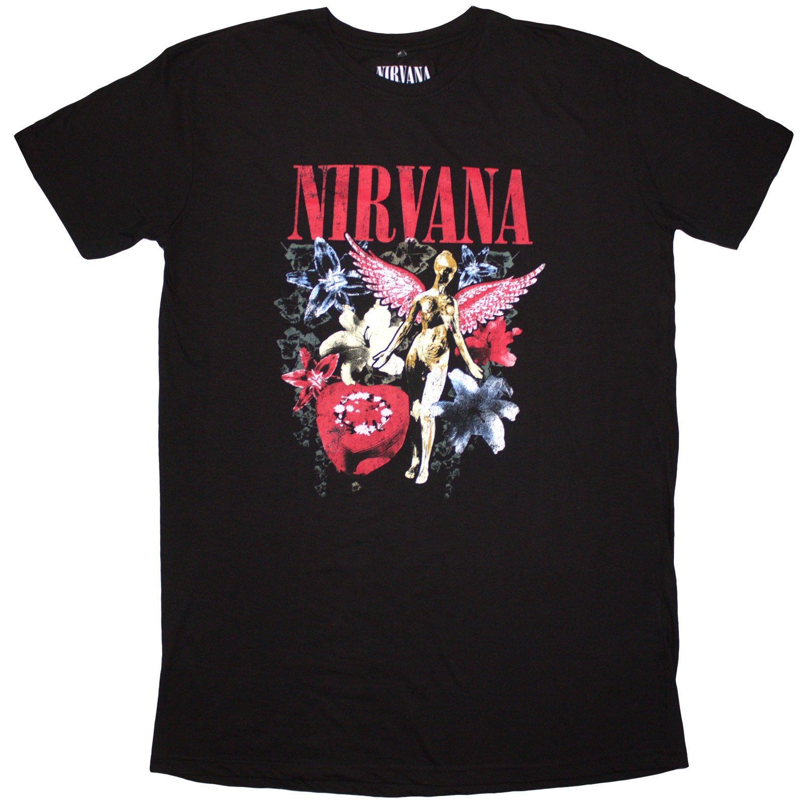 Nirvana: In Utero Vintage Collage T-Shirt Dress (Kvinder)