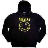 Nirvana: Yellow Happy Face Pullover Hoodie