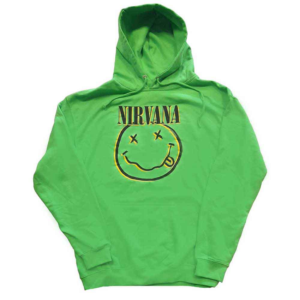 Nirvana: Inverse Happy Face Pullover Hoodie