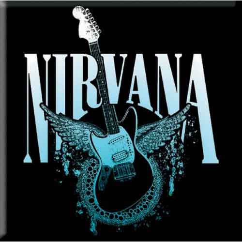 Nirvana: Jag - Stang Wings Magnet – officielt merchandise