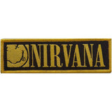 Nirvana: Logo & Happy Face Patch – officielt merchandise