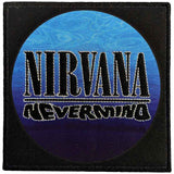 Nirvana: Nevermind Wavy Logo Patch – officielt merchandise