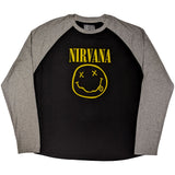 Nirvana: Yellow Happy Face T-shirt – officielt merchandise