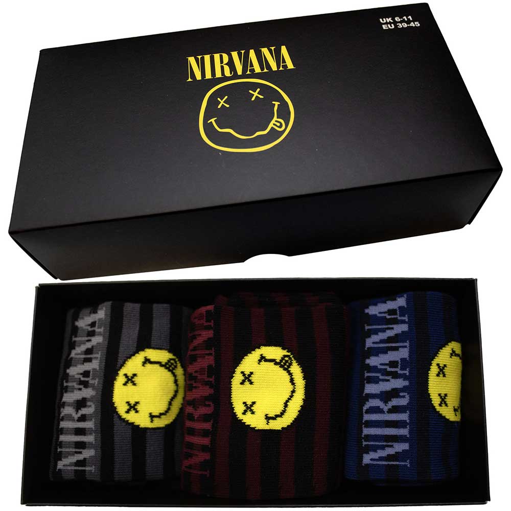 Nirvana: Smile Stripes Ankle Socks Set