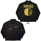 Nirvana: Logos Split Casual Shirt – officielt merchandise