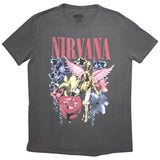 Nirvana: In Utero Vintage Collage Stone Wash T-Shirt (Wash)