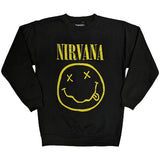 Nirvana: Yellow Happy Face Sweatshirt