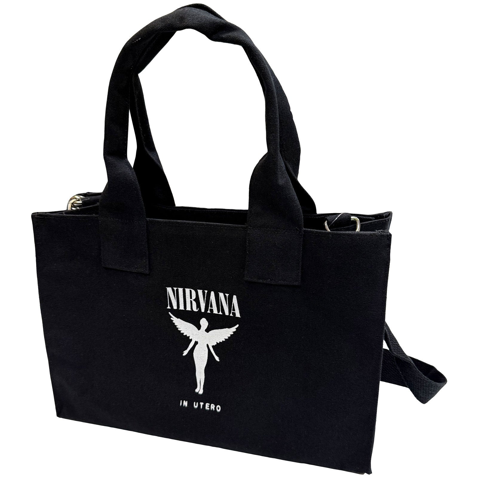 Nirvana: In Utero Cotton Tote Bag (Back Print)