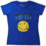 Nirvana: Xerox Happy Face T-shirt – officielt merchandise