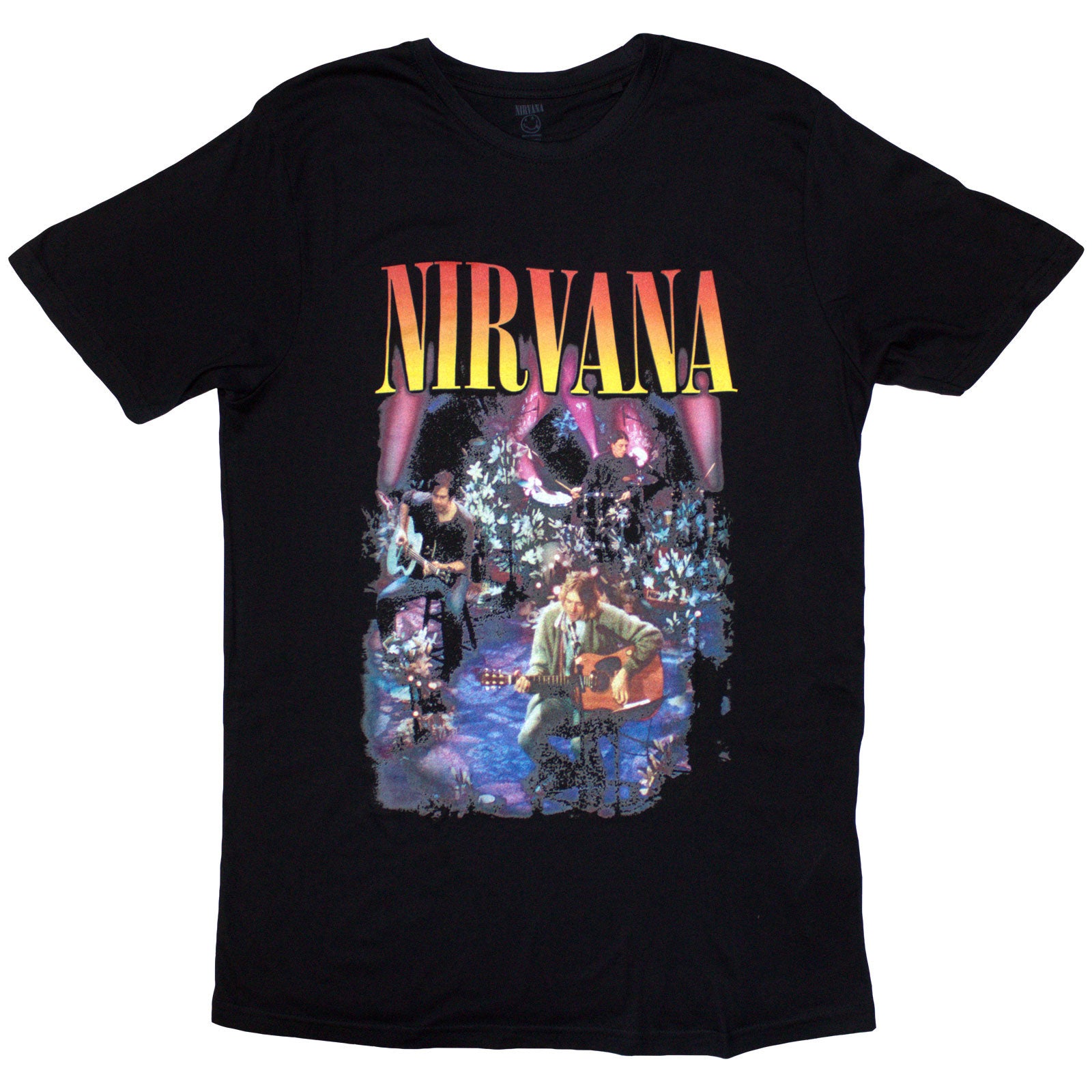 Nirvana: Unplugged Photo T-shirt – officielt merchandise