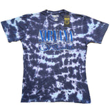 Nirvana: Nevermind Wavy Logo (Purple) (Wash Collection) T-shirt – officielt merchandise