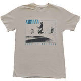 Nirvana: Live at Reading (Sand) T-shirt – officielt merchandise