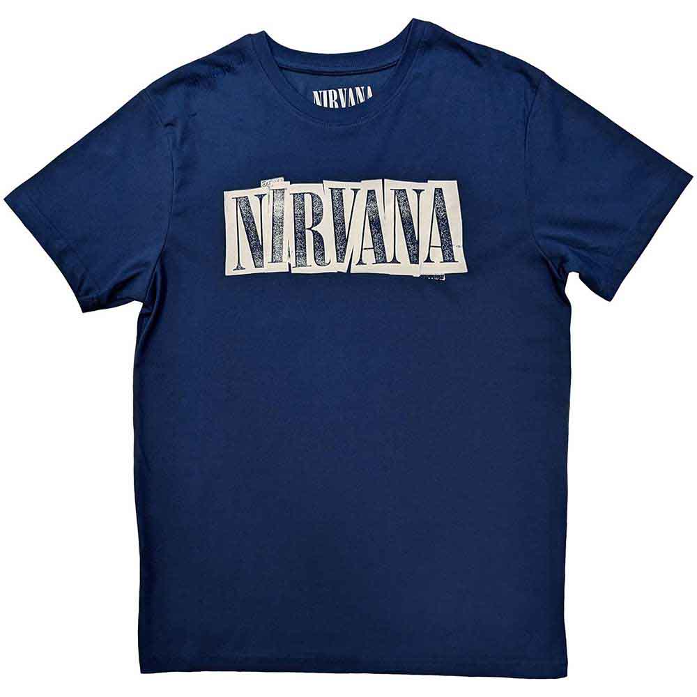 Nirvana: Box Logo T-shirt – officielt merchandise