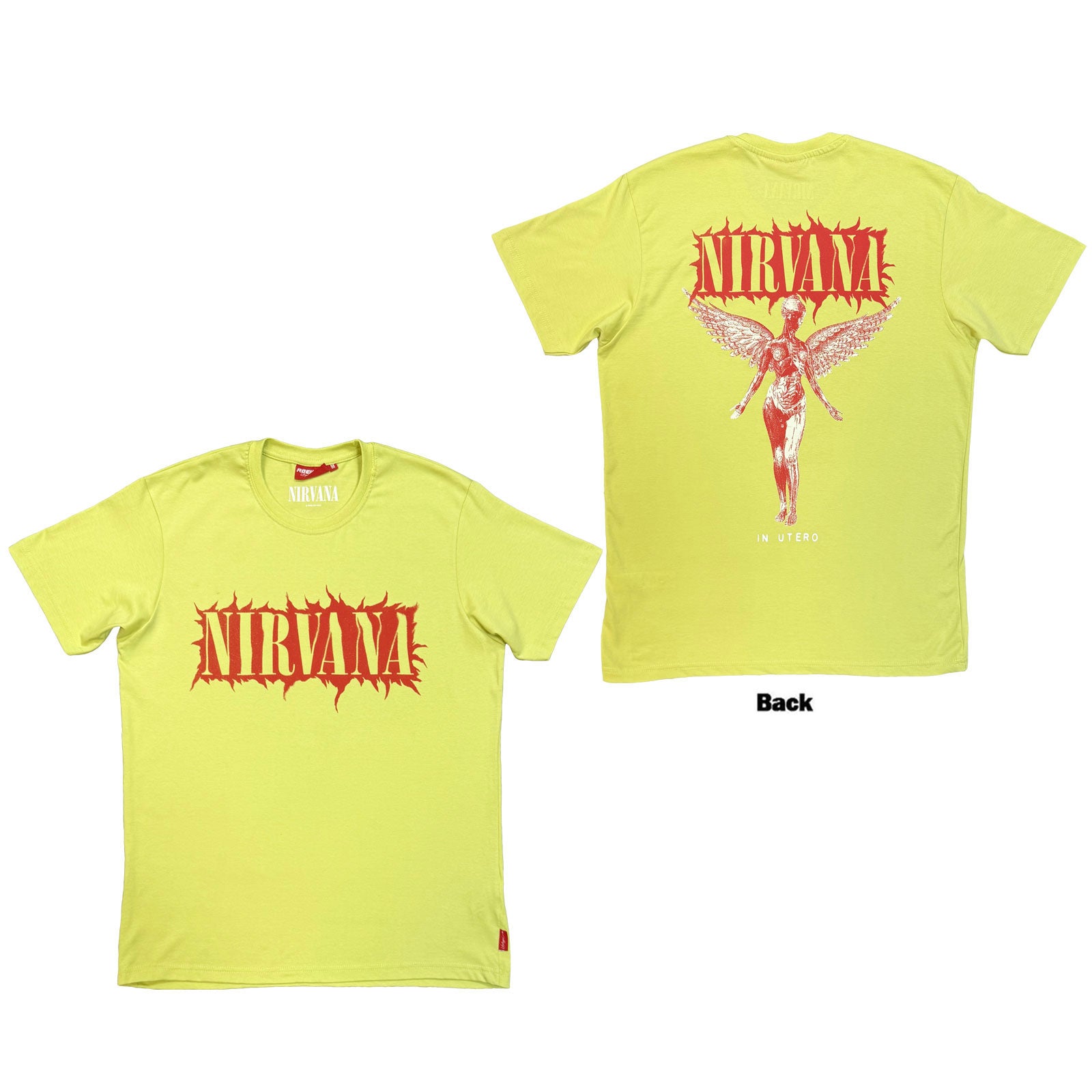 Nirvana: In Utero Angel T-shirt – officielt merchandise