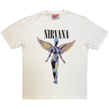 Nirvana: In Utero Angel (Natural) T-shirt – officielt merchandise