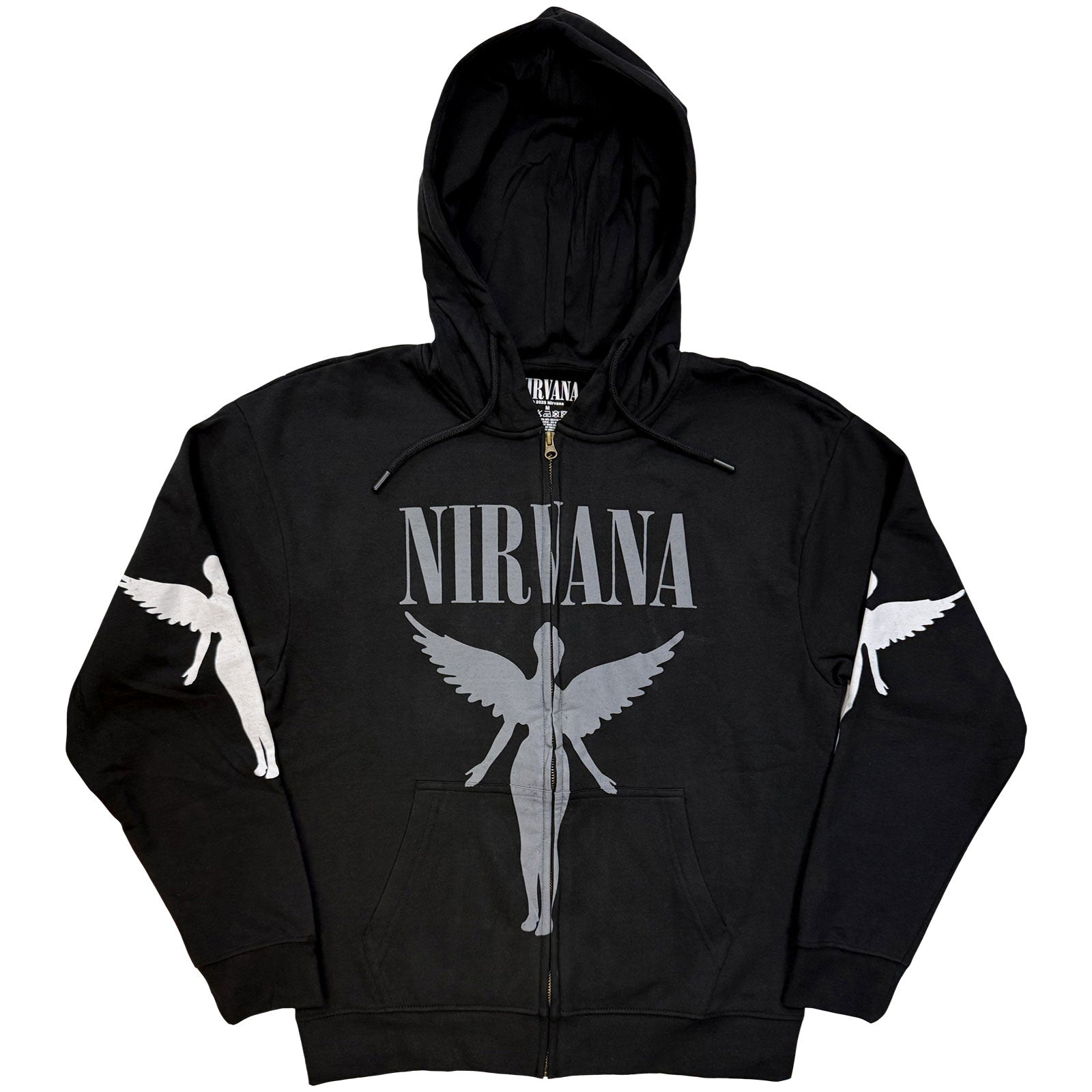 Nirvana: In Utero Mono Zipped Hoodie