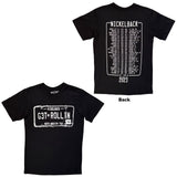 Nickelback: Get Rollin' Tour T-shirt – officielt merchandise