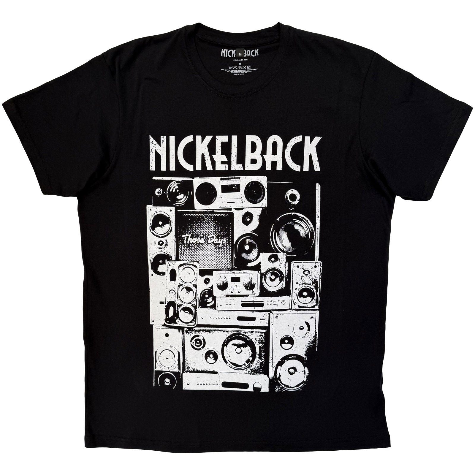 Nickelback: Wall Speakers T-shirt – officielt merchandise