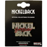 Nickelback: Get Rollin' Pin Badge