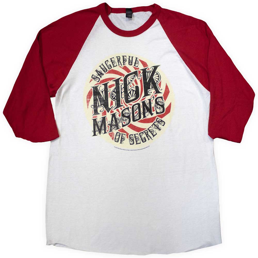 Nick Mason's Saucerful of Secrets: Spiral Raglan T-Shirt