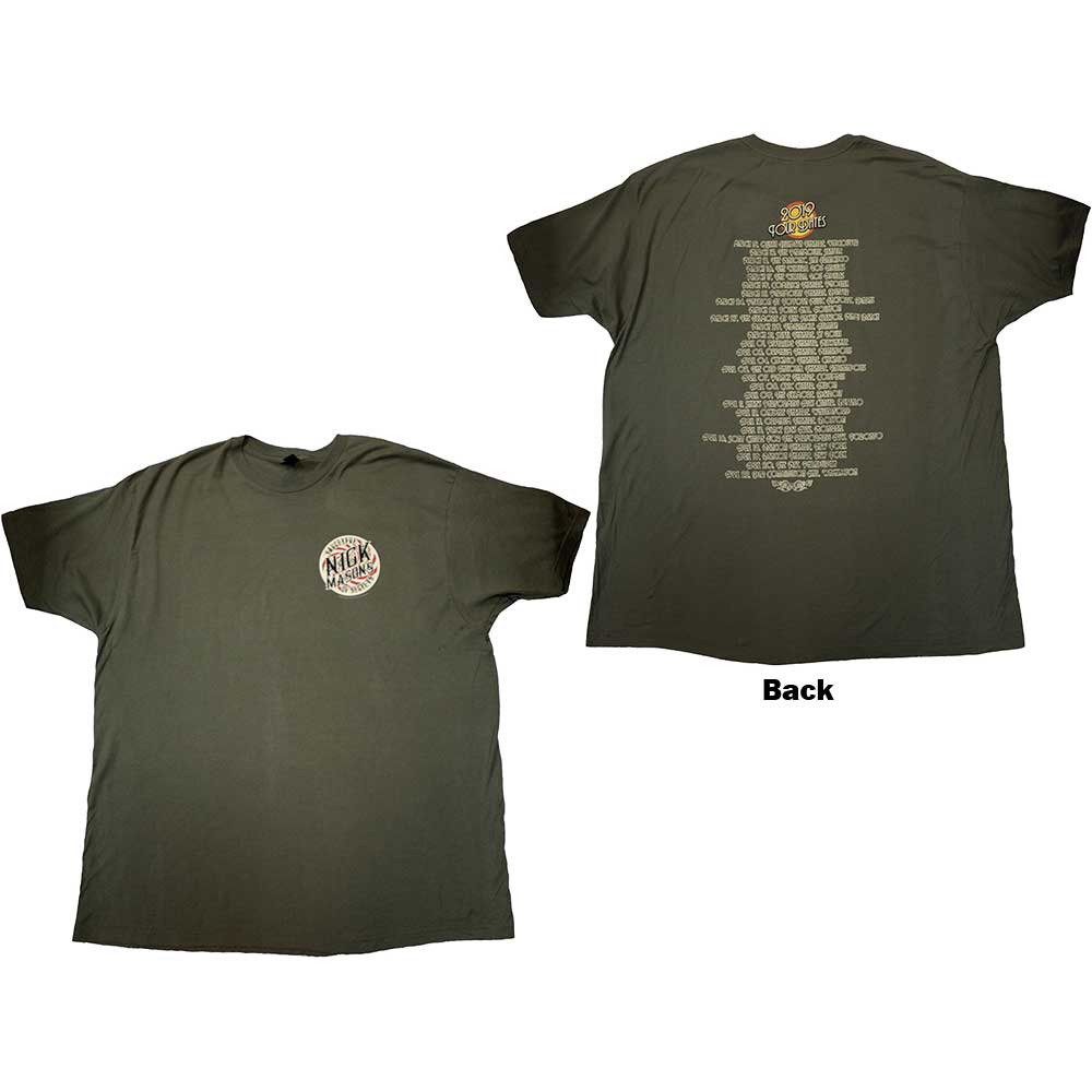 Nick Mason's Saucerful of Secrets: Tour 2019 T-Shirt