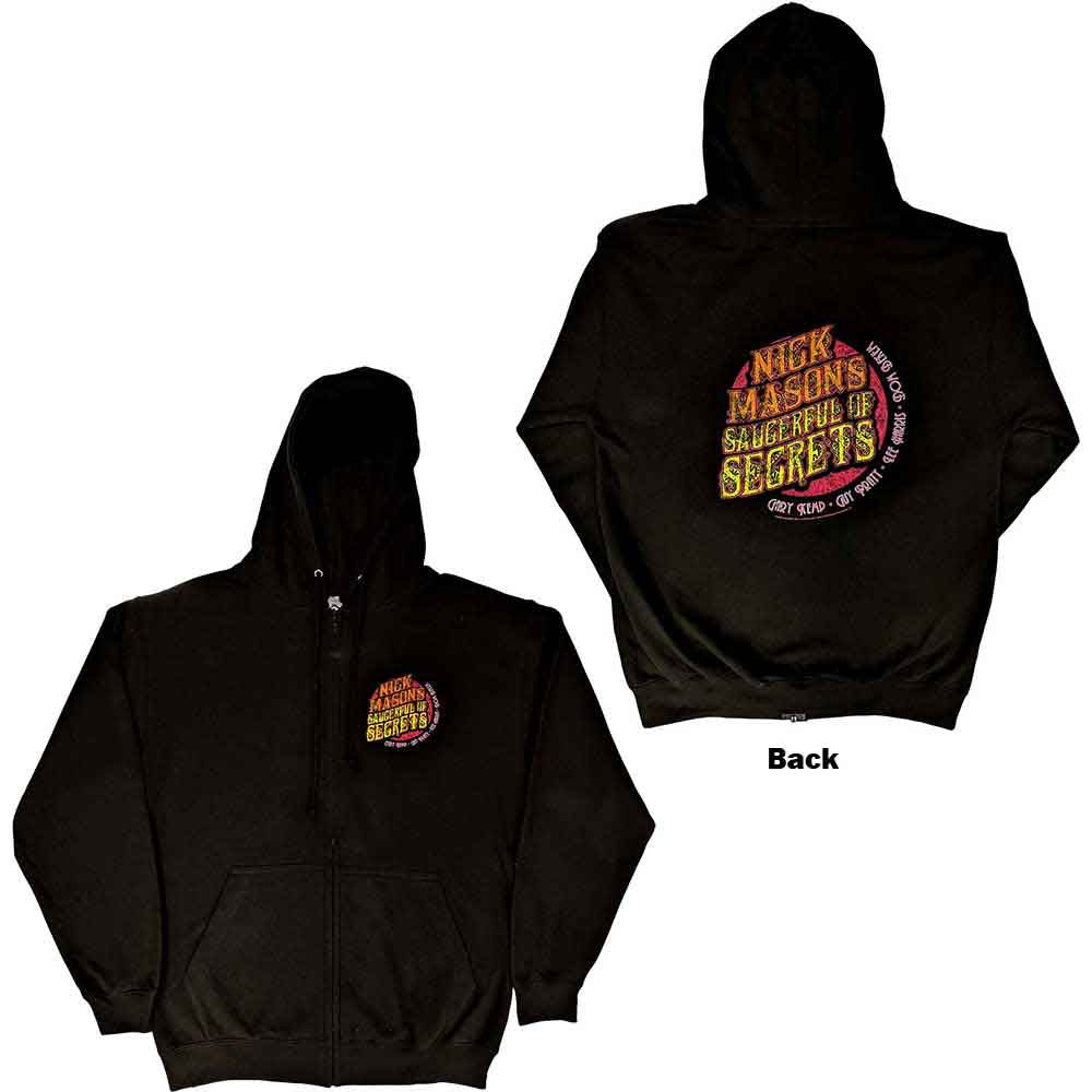 Nick Mason's Saucerful of Secrets: Logo Hoodie – officielt merchandise
