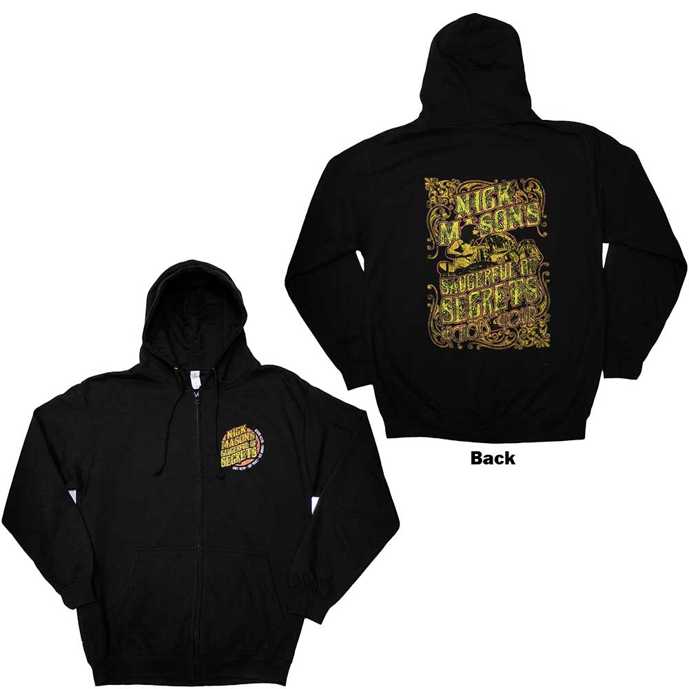 Nick Mason's Saucerful of Secrets: Echoes Tour Zipped Hoodie (Back Print)