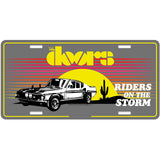 The Doors: Riders On The Storm Number Plate – officielt merchandise