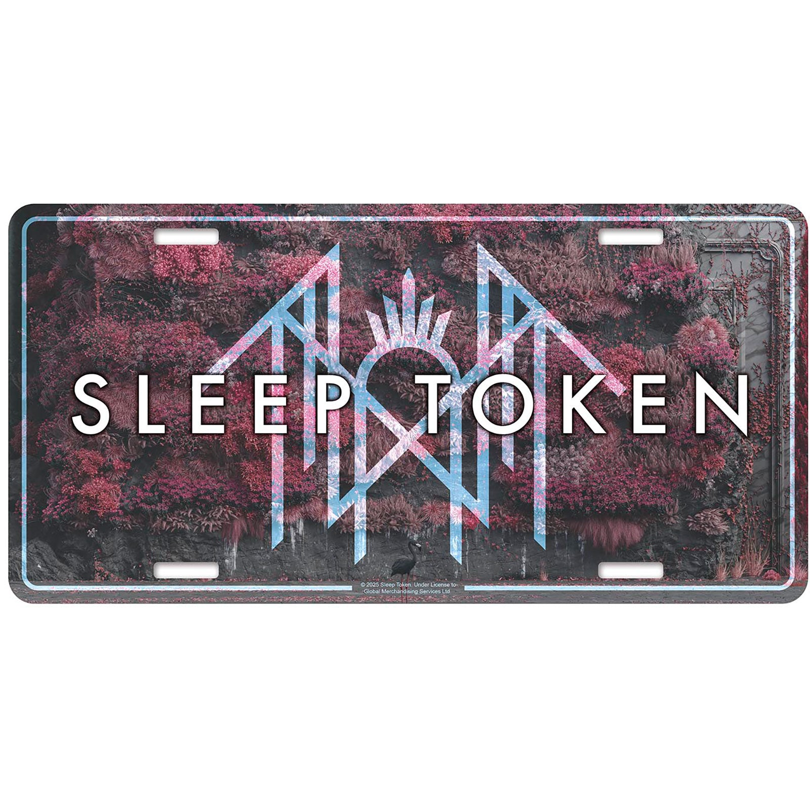 Sleep Token: Even In Arcadia Number Plate – officielt merchandise
