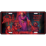 Death: Scream Bloody Gore Number Plate – officielt merchandise