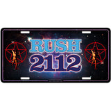 Rush: 2112 Number Plate – officielt merchandise