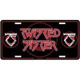 Twisted Sister: Logo Number Plate – officielt merchandise