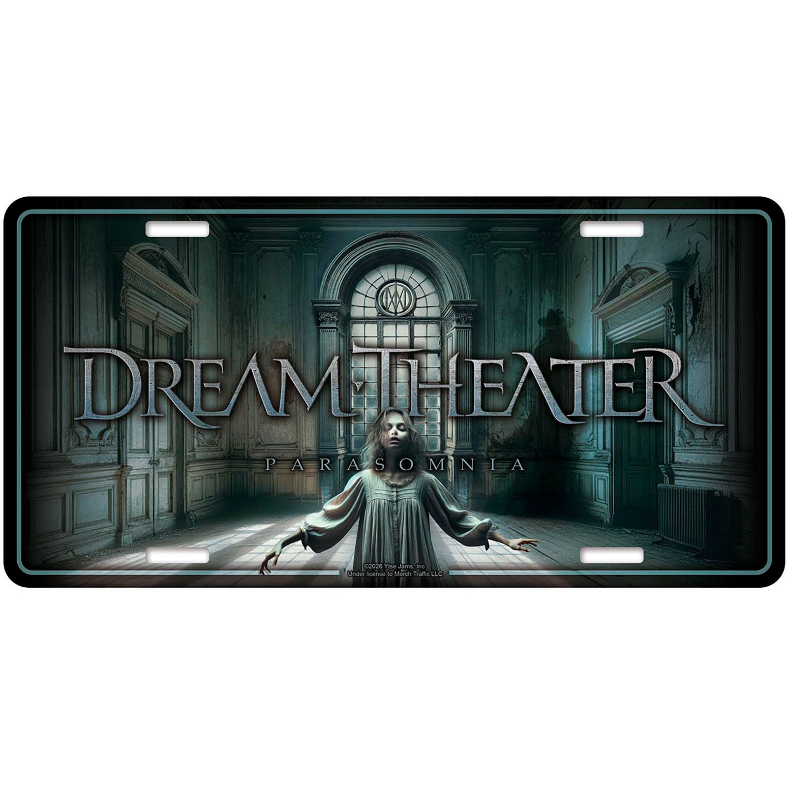 Dream Theater: Parasomnia Number Plate – officielt merchandise