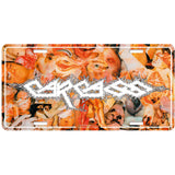 Carcass: Reek Of Putrefaction Number Plate – officielt merchandise