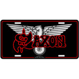 Saxon: Wheels Of Steel Number Plate – officielt merchandise