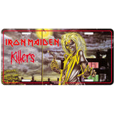 Iron Maiden: Killers Number Plate – officielt merchandise