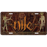 Nile: Logo Number Plate – officielt merchandise