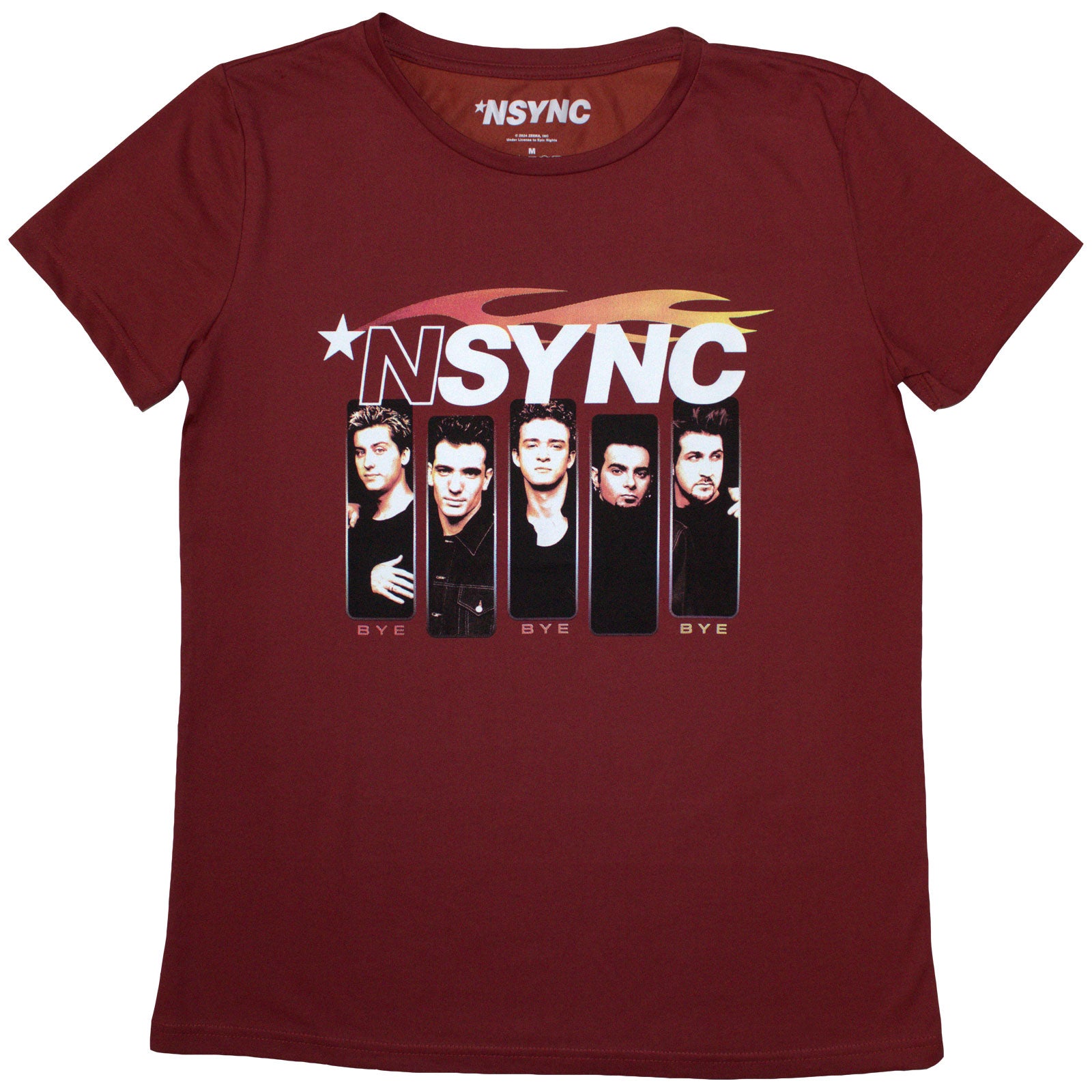 NSYNC: Flame Logo T-Shirt (Kvinder)